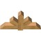 Ekena Millwork Kennewick Rough Sawn Timber Gable Bracket, Western Red Cedar, 48"W x 24"H x 6"D x 6"F, 12/12 Pitch GBW048X24X0606KEN00RWR - alternate 3